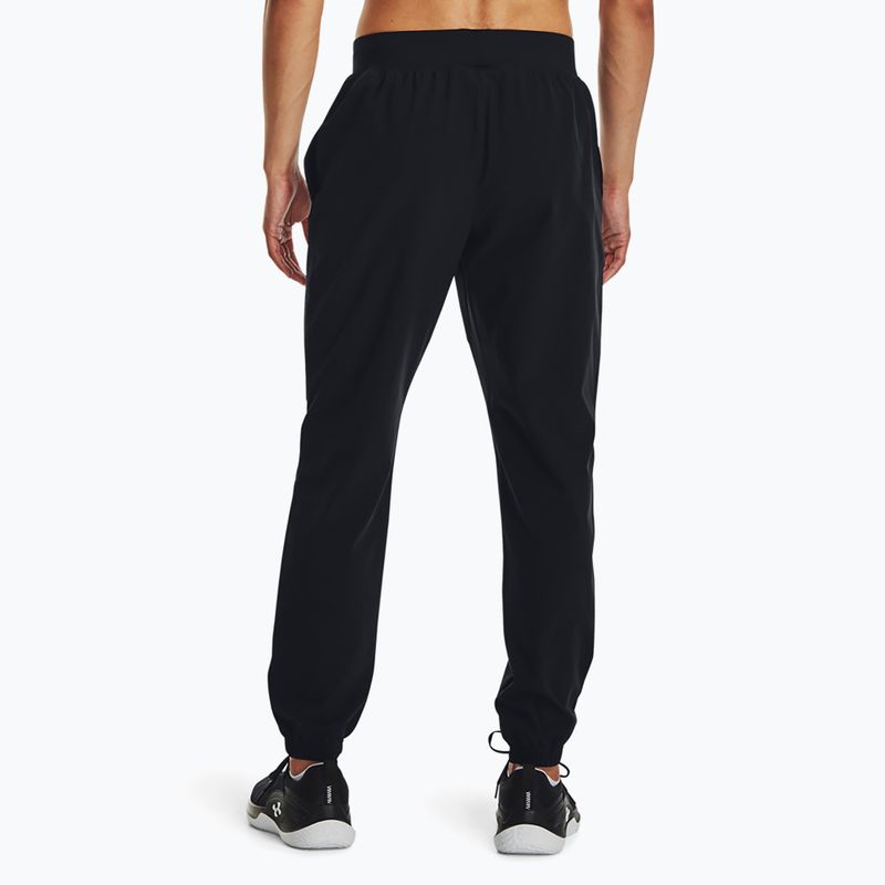 Pánské kalhoty  Under Armour Stretch Woven Joggers black/pitch gray 3