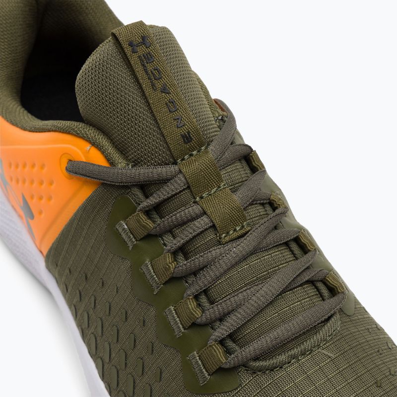 Pánské tréninkové boty Under Armour Charged Engage 2 marine from green/formula orange/black 8