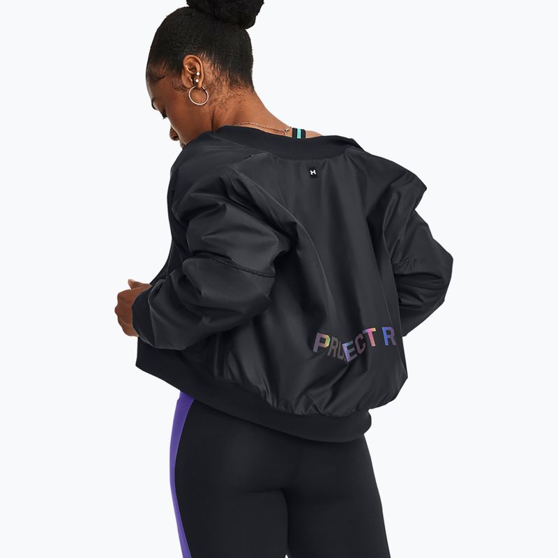 Dámská bunda Under Armour Project Rock Bomber black 3