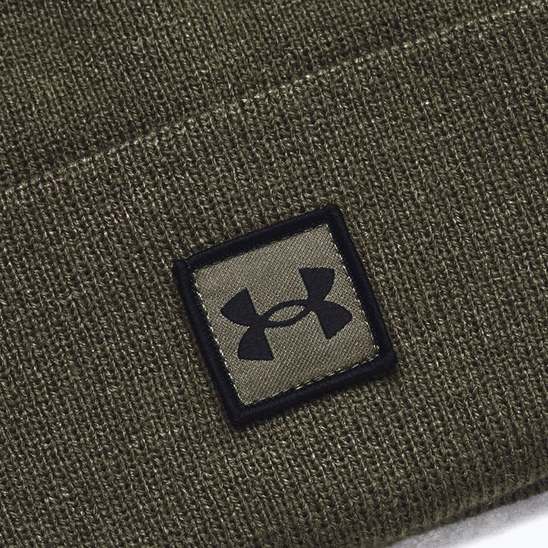 Zimní čepice Under Armour Halftime Cuff marine od green/black 2