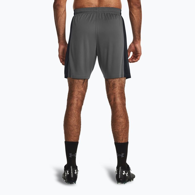 Pánské fotbalové šortky Under Armour Challenger castlerock / white 3