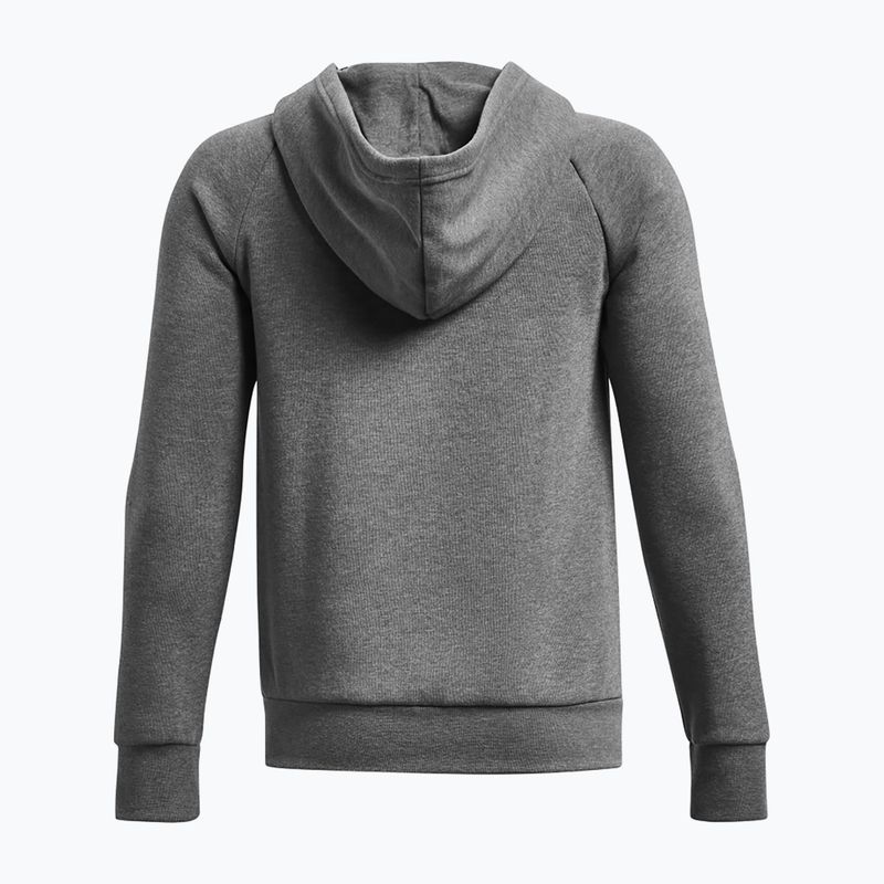 Dětská mikina Under Armour Rival Fleece FZ Hoodie grey 2