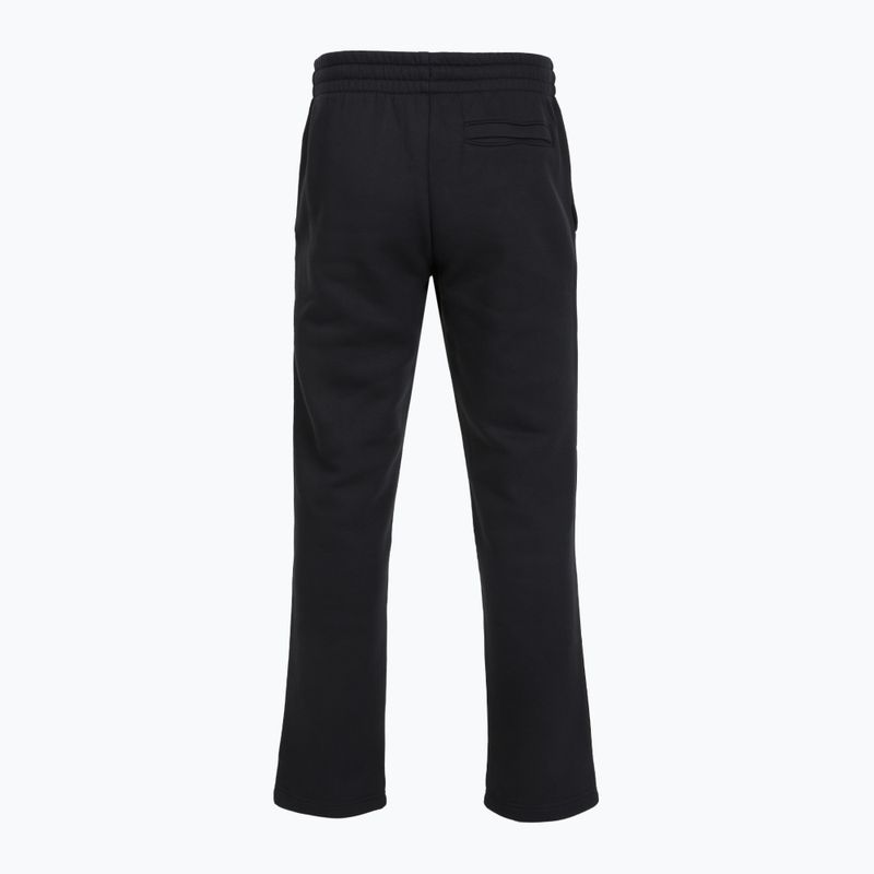 Pánské kalhoty Under Armour Icon Fleece Pant black/white 2