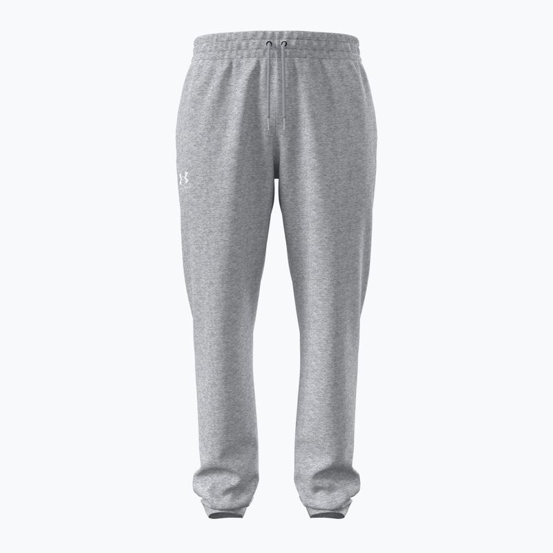 Pánské kalhoty Under Armour Icon Fleece Pant mod gray full heather/white 5