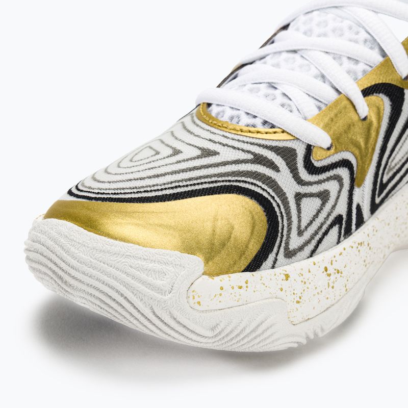 Basketbalové boty Under Armour Spawn 6 white/black/metallic gold 7