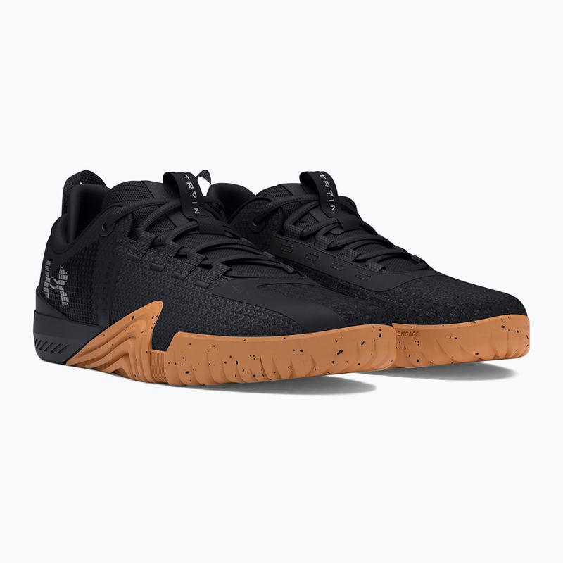 Pánské boty Under Armour TriBase Reign 6 black/anthratice/metallic silver 10