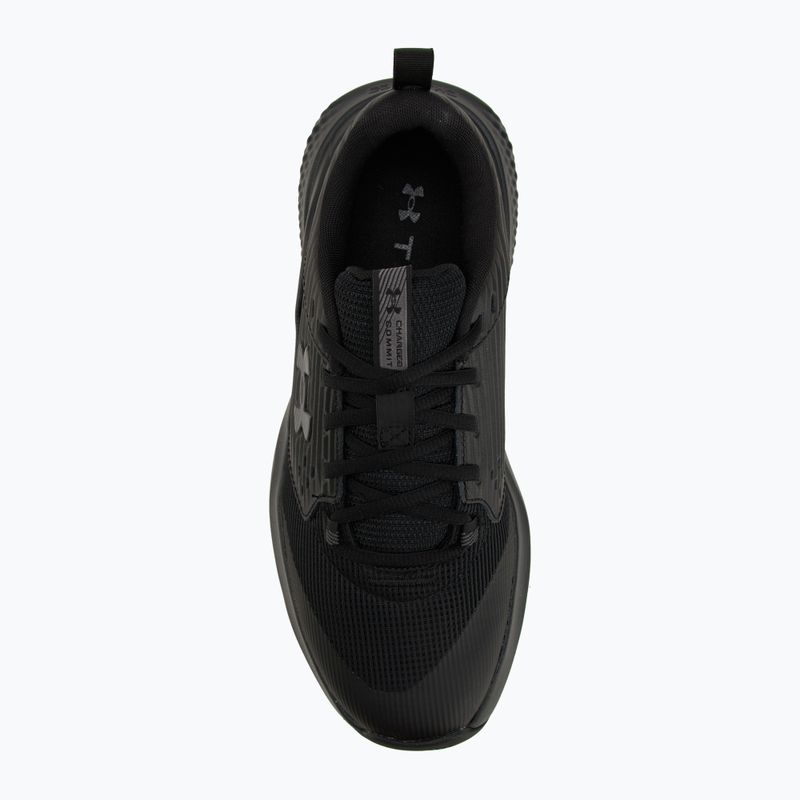Pánské sportovní boty Under Armour Commit 4 black/ultimate black/castlerock 5