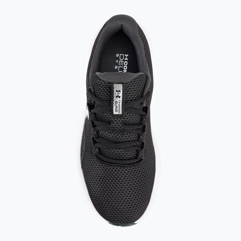 Pánské běžecké boty  Under Armour Charged Surge 4 black/anthracite/whitev 6