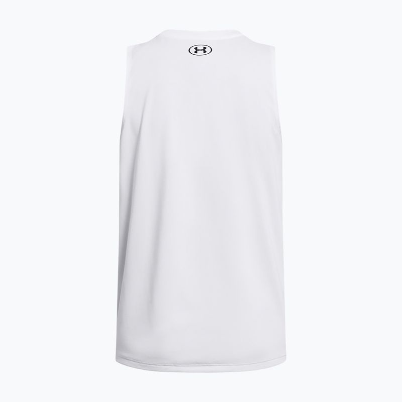 Dámské tréninkové tričko Under Armour Tech Tank Solid white/black 2
