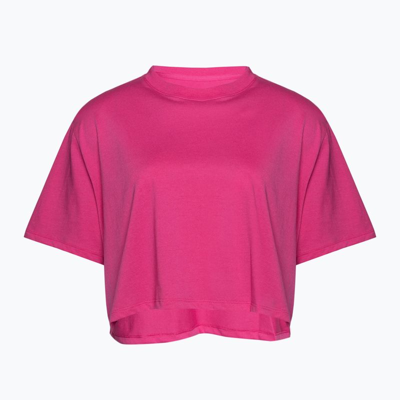 Dámské tričko  Under Armour Campus Boxy Crop astro pink/black