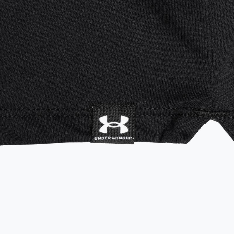 Dámské tričko  Under Armour Campus Boxy Crop black/white 5