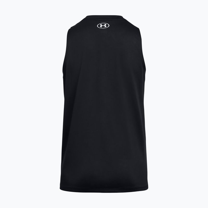 Dámské tréninkové tričko Under Armour Tech Tank Solid black/white 2