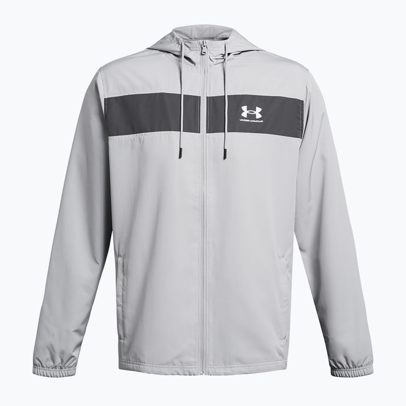 Pánská větrovka  Under Armour Sportstyle Windbreaker mod gray/castlerock/white 3