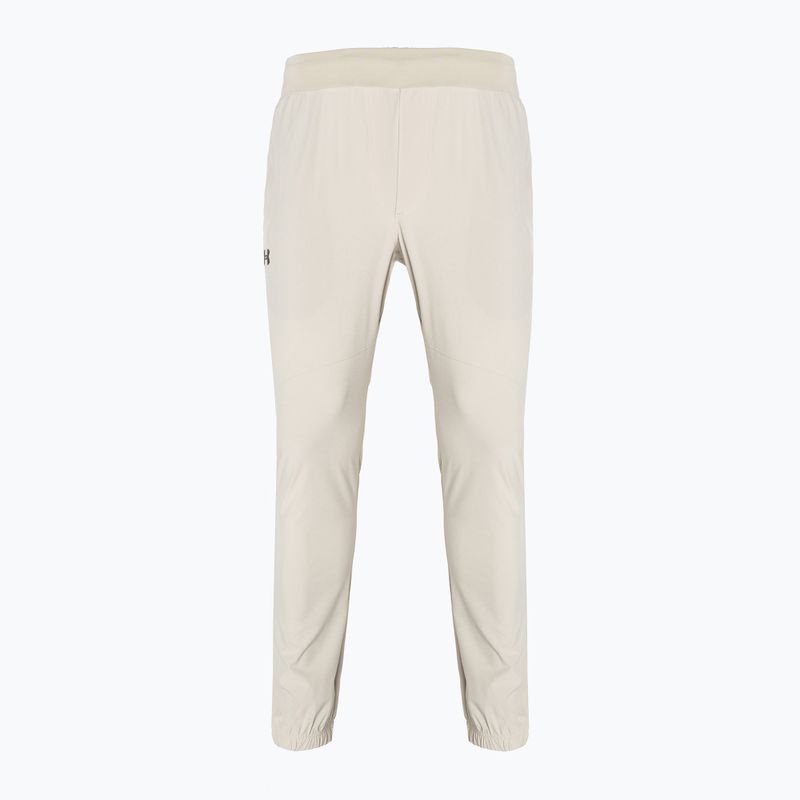 Pánské kalhoty  Under Armour Stretch Woven Joggers khaki base/black 5