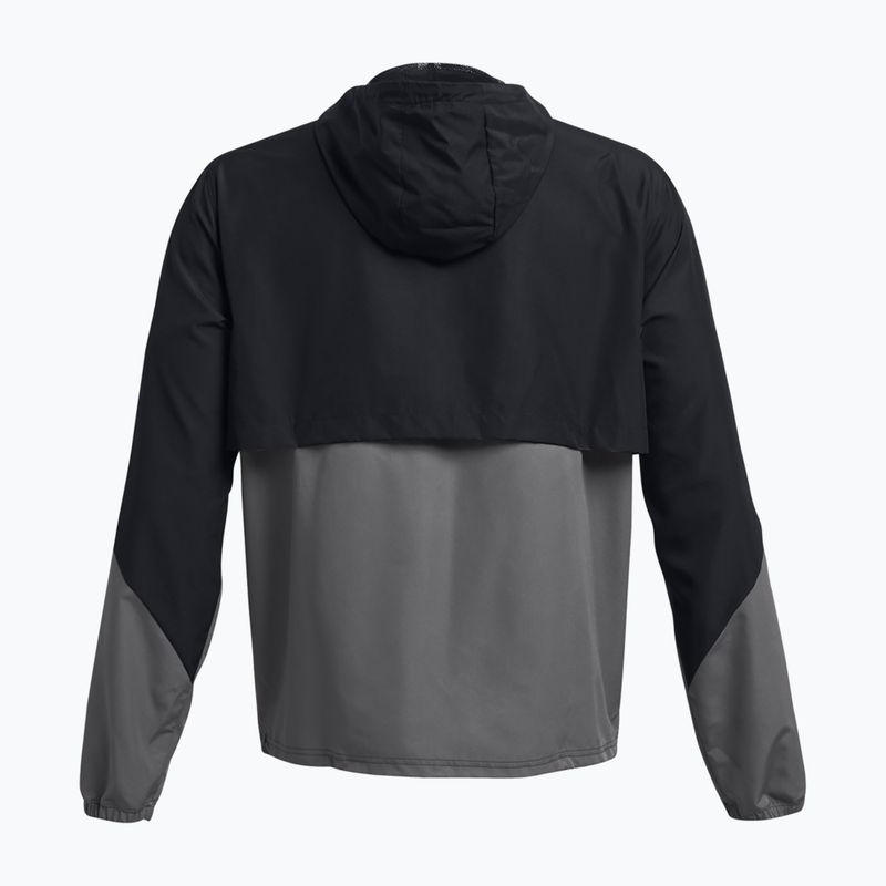 Pánská bunda  Under Armour Legacy Windbreaker black/castlerock/castlerock 5