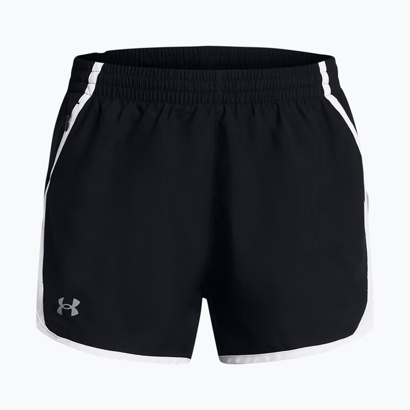 Dámské běžecké šortky Under Armour Fly By 3" black / white / reflective 5