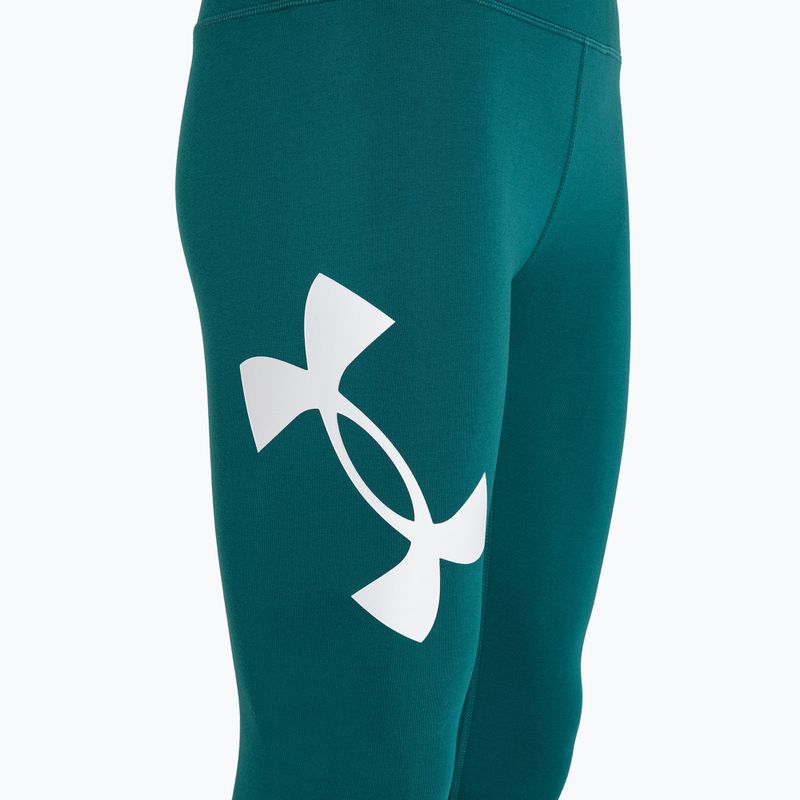 Dámské legíny Under Armour Campus hydro teal/white 7