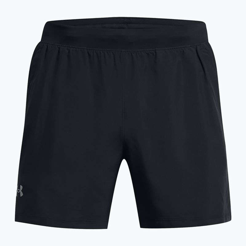 Pánské běžecké šortky  Under Armour Launch 5" black/black/reflective