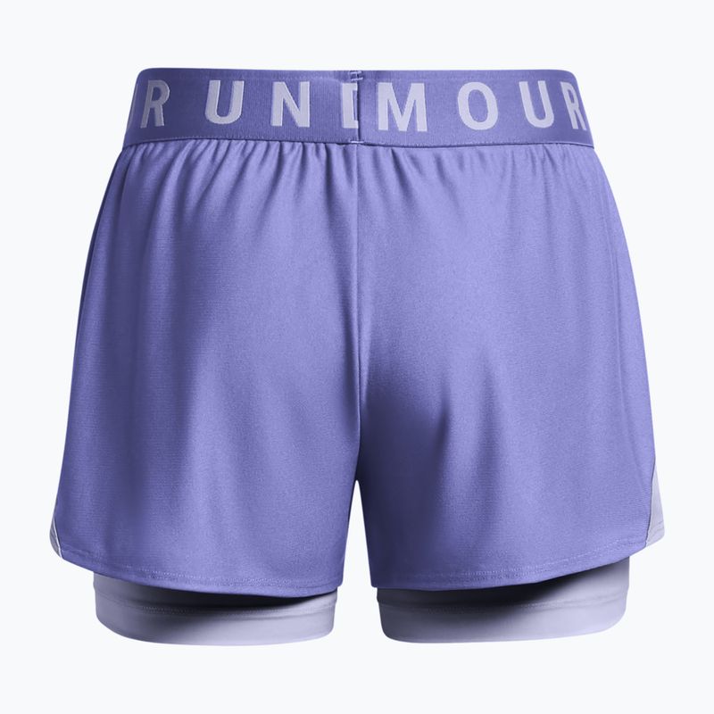 Dámské sportovní kraťasy  Under Armour Play Up 2-In-1 starlight/celeste/celeste 6