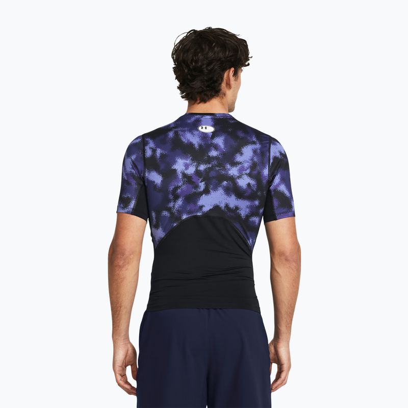 Pánské sportovní tričko  Under Armour HG Armour Printed starlight/white 2