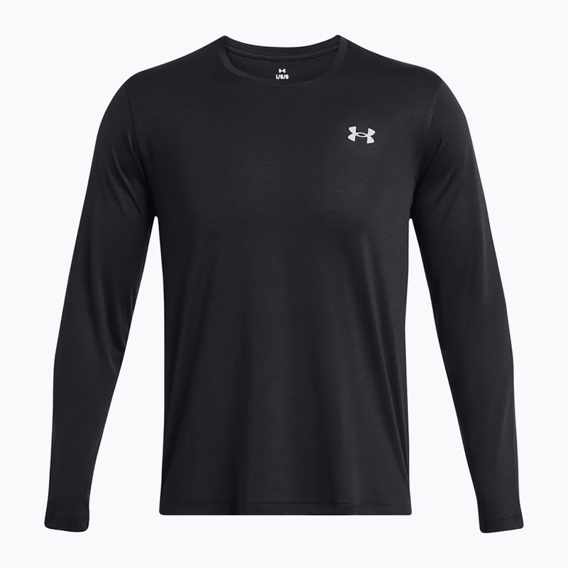 Pánské běžecké tričko longsleeve Under Armour Launch black/reflective