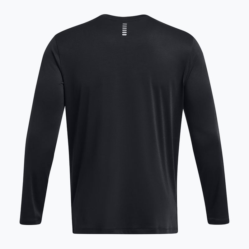 Pánské běžecké tričko longsleeve Under Armour Launch black/reflective 2