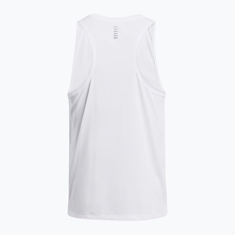 Pánské běžecké tílko Under Armour Launch Singlet white/reflective 2