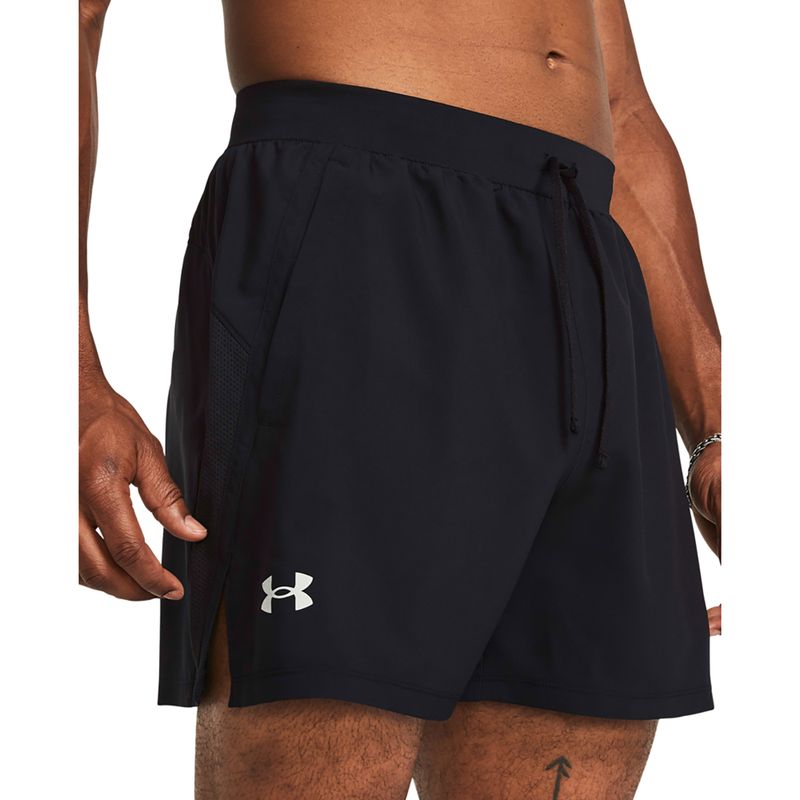 Pánské běžecké šortky Under Armour Lanch 5" Unlined black / black / reflective 4