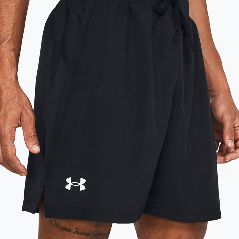 Pánské běžecké šortky Under Armour Launch 7" Nepodšité black / black / reflective 4