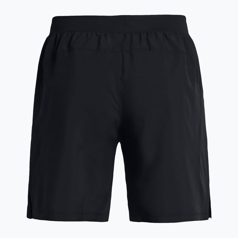 Pánské běžecké šortky Under Armour Launch 7" Nepodšité black / black / reflective 6