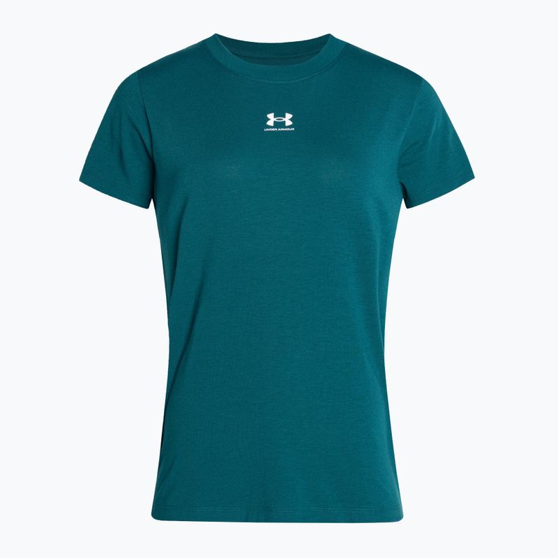 Dámské tričko  Under Armour Off Campus Core hydro teal/white 3