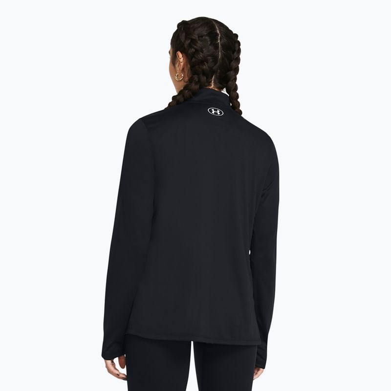Dámská mikina Under Armour Tech 1/2 Zip Solid black / white 2