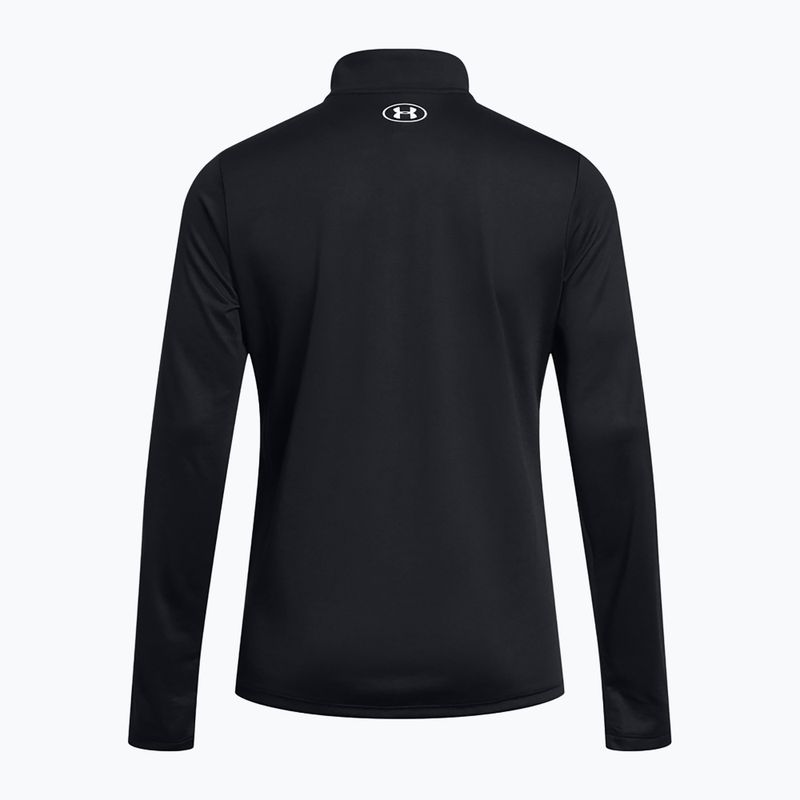 Dámská mikina Under Armour Tech 1/2 Zip Solid black / white 4
