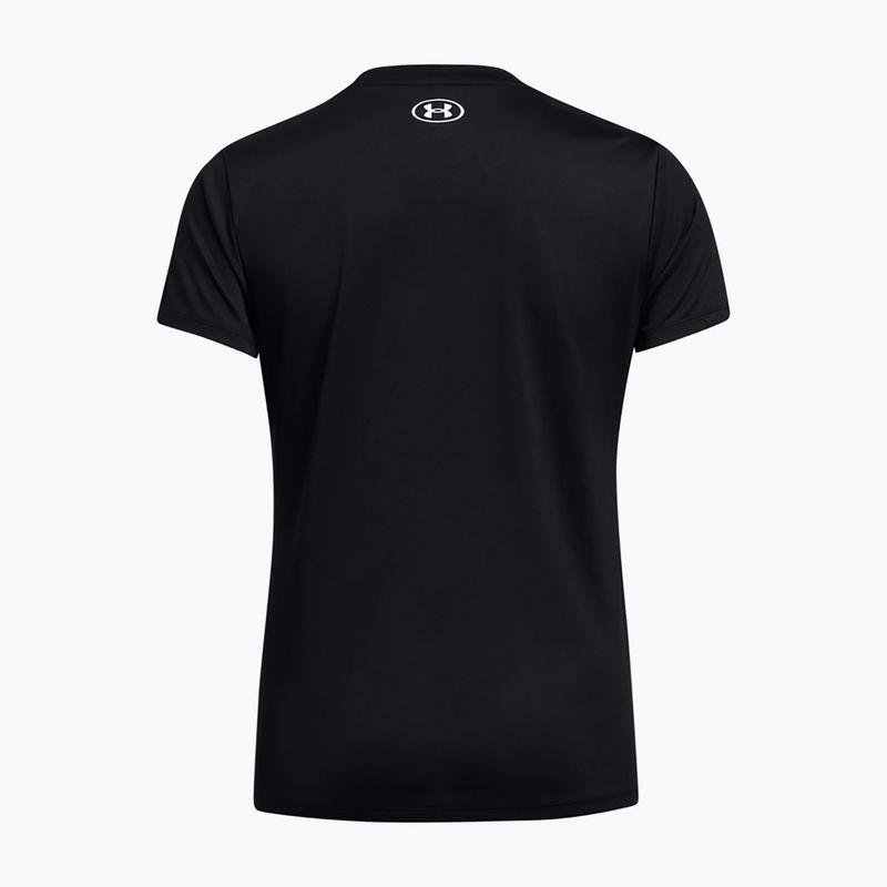 Dámské tréninkové tričko Under Armour Tech SSV Solid black/white 2