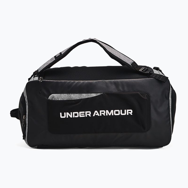 Tréninková taška Under Armour Contain Duo 50 l castlerock medium heather/black 2