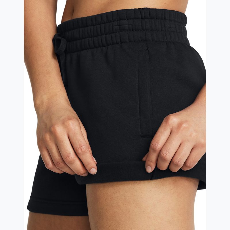Dámské sportovní kraťasy  Under Armour Rival Fleece black/white 4