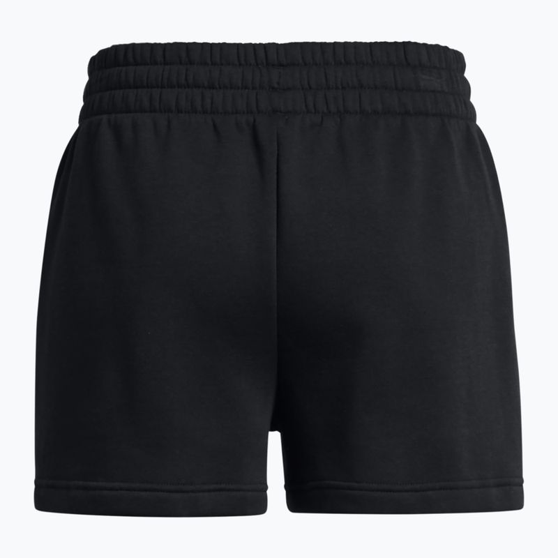 Dámské sportovní kraťasy  Under Armour Rival Fleece black/white 6