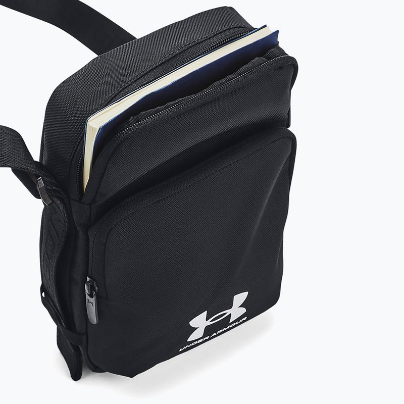 Taška Under Armour Loudon Lite 4 l black/white 3
