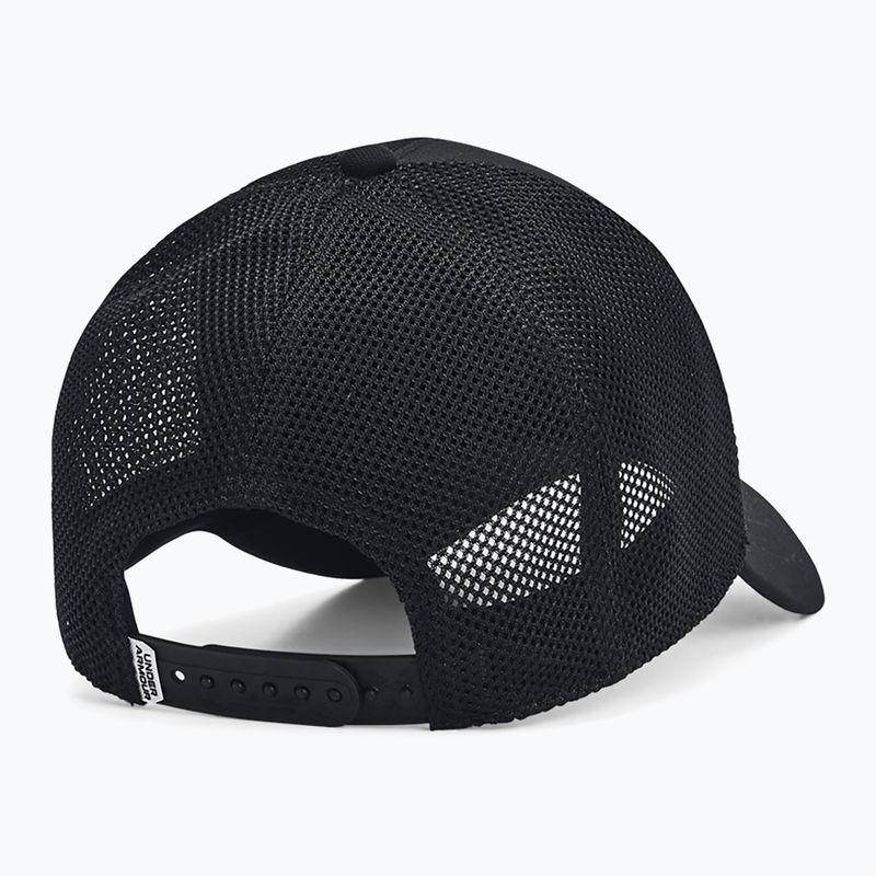 Pánská kšiltovka Under Armour Blitzing Trucker black/black/white 2