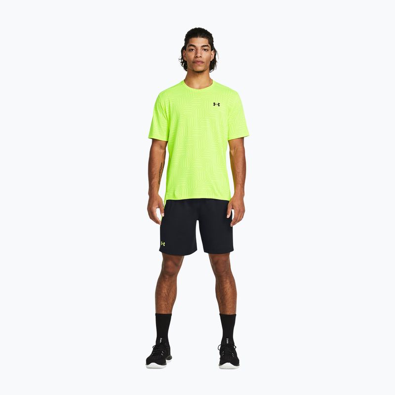Pánské sportovní kraťasy  Under Armour Tech Vent black/high-vis yellow/high-vis yellow 2