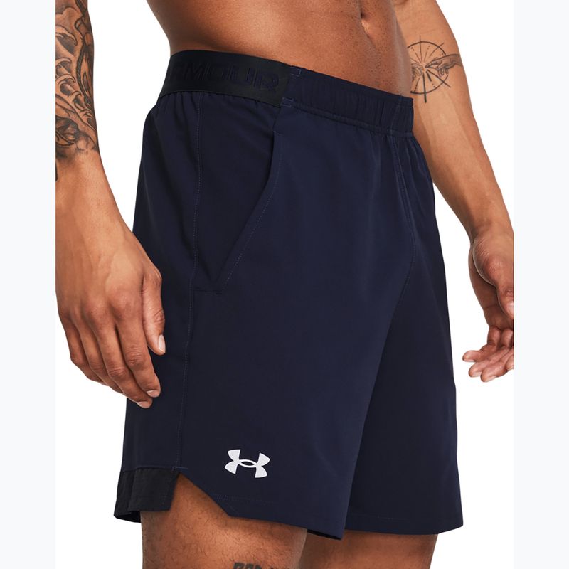 Pánské tréninkové šortky Under Armour UA Vanish Woven 6in midnight navy/mod gray 4