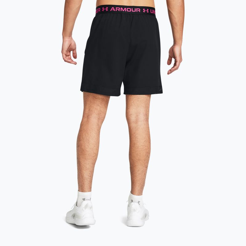 Pánské sportovní kraťasy  Under Armour Ua Vanish Woven 6in black/astro pink 3