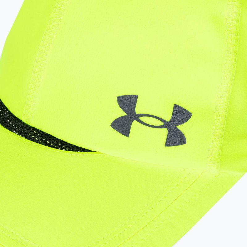 Pánská kšiltovka  Under Armour Iso_Chill Launch Adj high-vis yellow/black/reflective 3