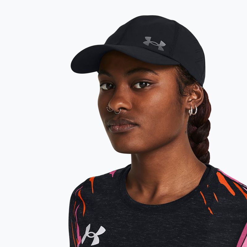 Dámská kšiltovka Under Armour Iso-Chill Launch black/black/reflective 6