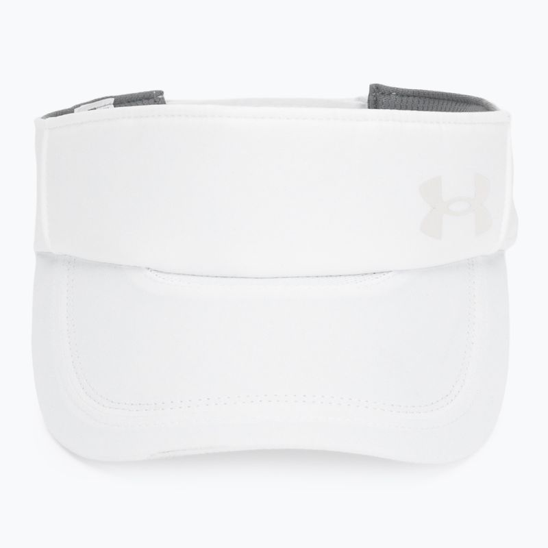 Dámský běžecký kšilt Under Armour Launch white/black/distant gray 2