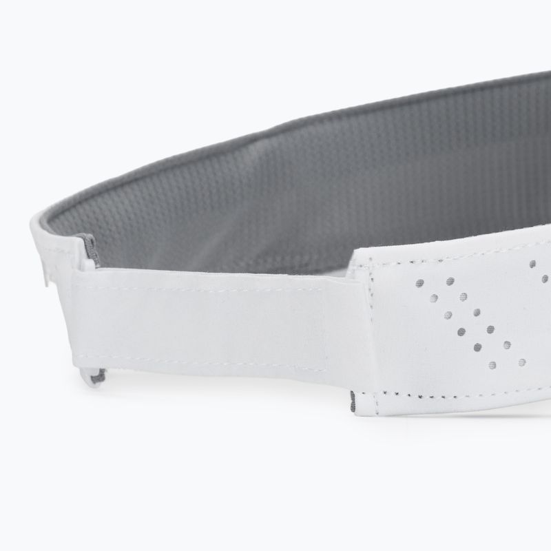 Dámský běžecký kšilt Under Armour Launch white/black/distant gray 4
