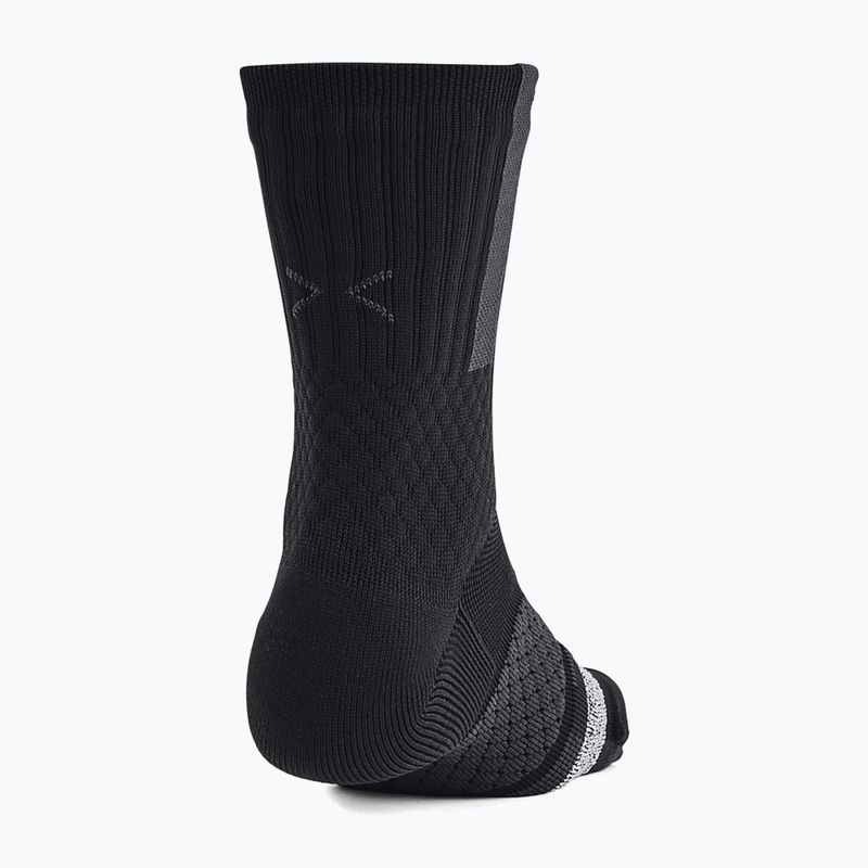 Pánské ponožky Under Armour Curry AD Playmaker 1P Mid black/anthracite/black 3