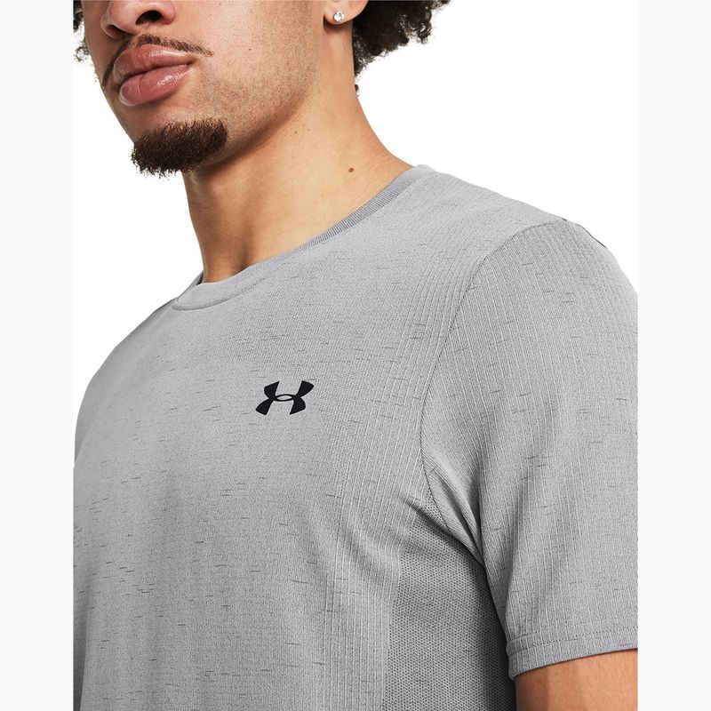 Pánské tričko  Under Armour Vanish Seamless mod gray/black 3