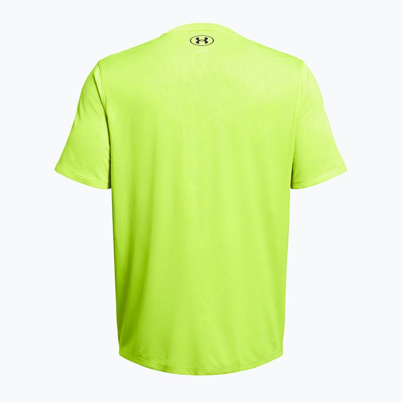 Pánské sportovní tričko  Under Armour Tech Vent Geode high vis yellow/black 5