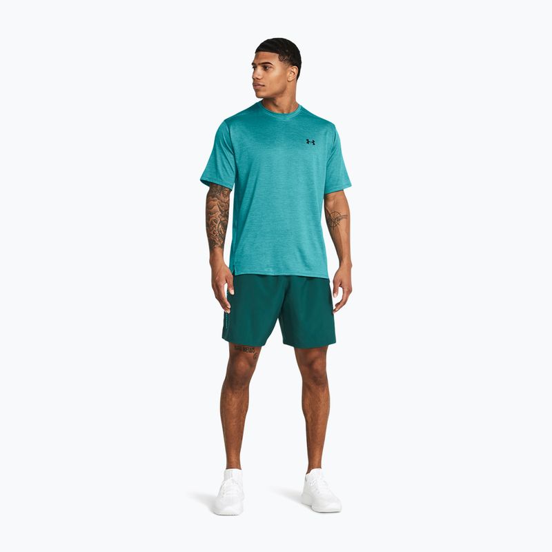 Pánské tréninkové šortky Under Armour Woven Wdmk hydro teal/radial turquoise 2